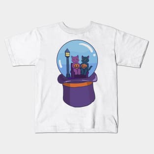 Spooky Cats Kids T-Shirt